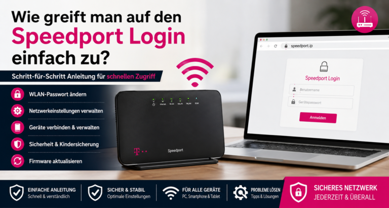 Wie greift man auf den Speedport Login einfach zu?