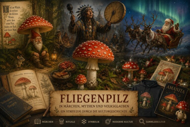 Fliegenpilz in Märchen, Mythen und Volksglauben: Ein Streifzug durch die Kulturgeschichte